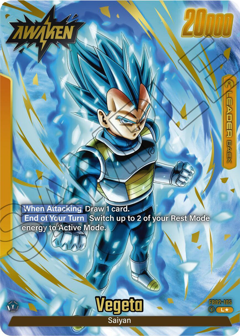 Vegeta (FB02-105) (Alternate Art) [Blazing Aura] - POKÉ JEUX