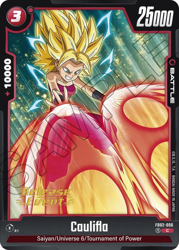 Caulifla (FB02-006) [Blazing Aura Pre-Release Cards] - POKÉ JEUX