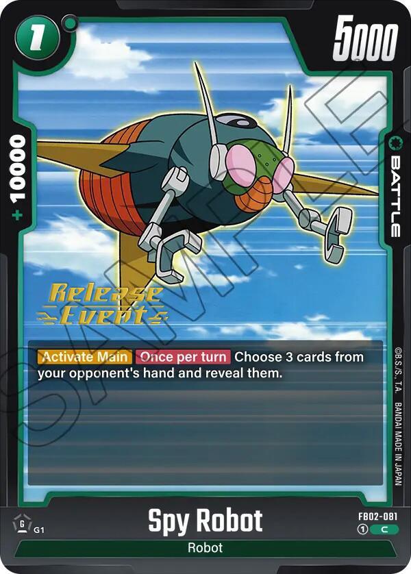 Spy Robot [Blazing Aura Pre-Release Cards] - POKÉ JEUX