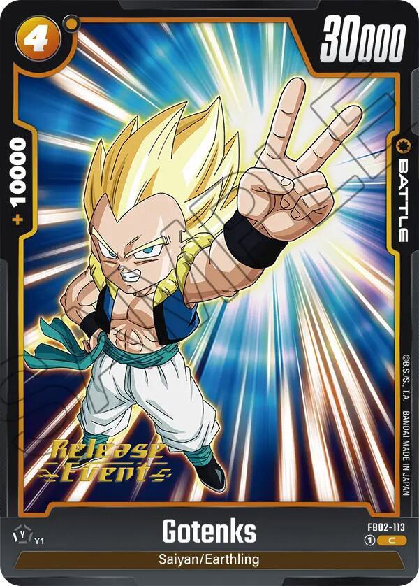 Gotenks (FB02-113) [Blazing Aura Pre-Release Cards] - POKÉ JEUX