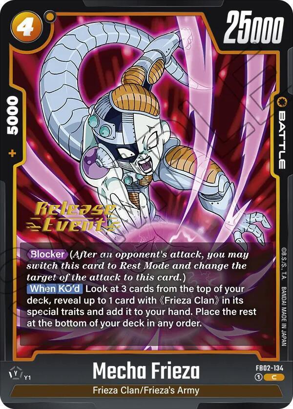 Mecha Frieza [Blazing Aura Pre-Release Cards] - POKÉ JEUX