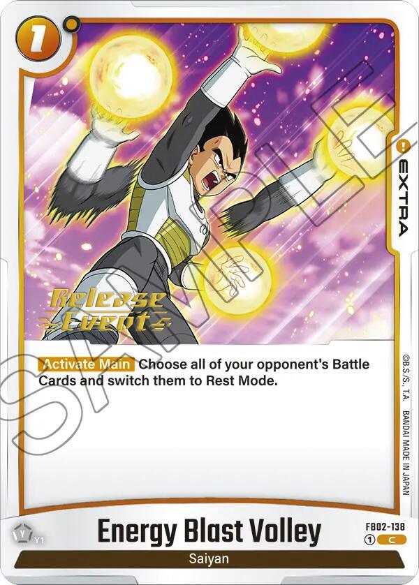 Energy Blast Volley [Blazing Aura Pre-Release Cards] - POKÉ JEUX