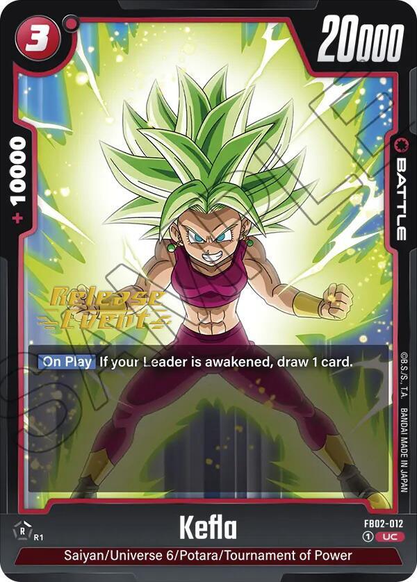 Kefla (FB02-012) [Blazing Aura Pre-Release Cards] - POKÉ JEUX