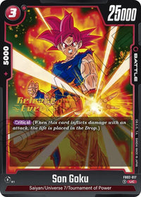 Son Goku (FB02-017) [Blazing Aura Pre-Release Cards] - POKÉ JEUX