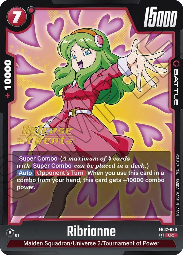 Ribrianne (FB02-030) [Blazing Aura Pre-Release Cards] - POKÉ JEUX