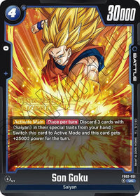 Son Goku (FB02-051) [Blazing Aura Pre-Release Cards] - POKÉ JEUX