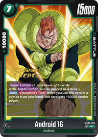 Android 16 [Blazing Aura Pre-Release Cards] - POKÉ JEUX