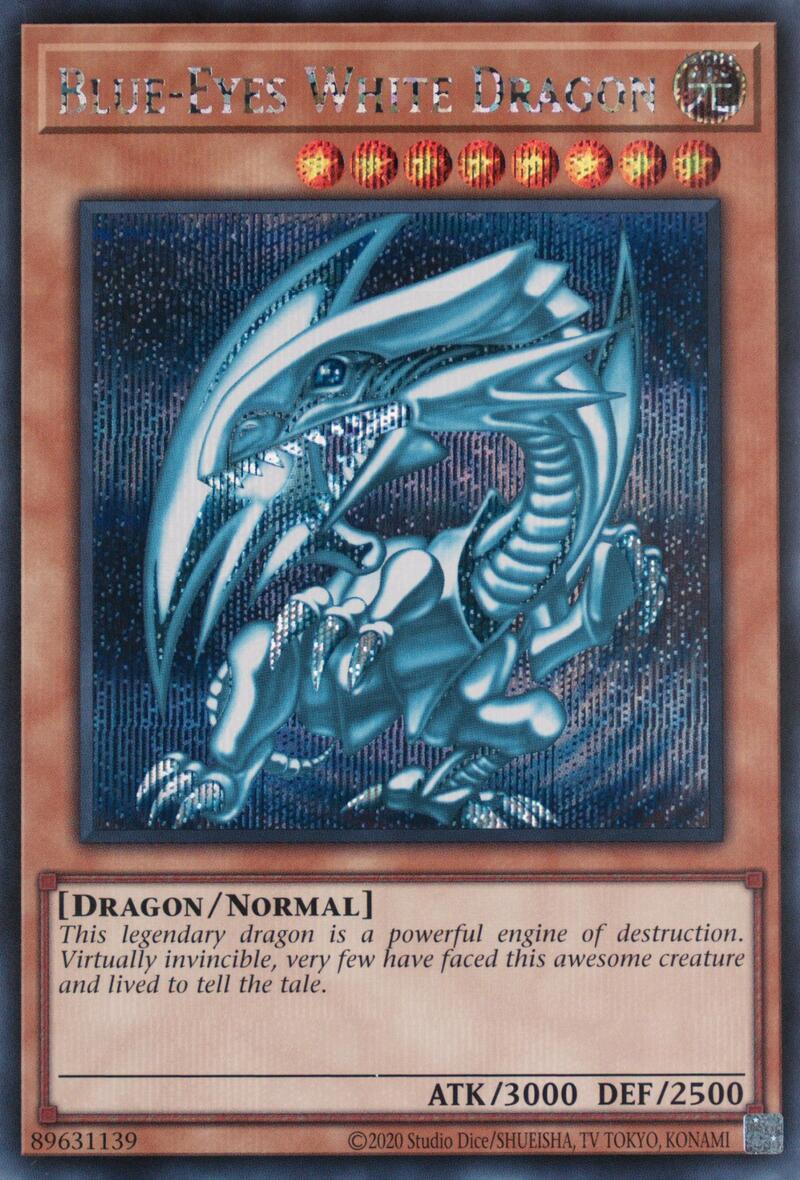 Blue-Eyes White Dragon (Secret Rare) Secret Rare - POKÉ JEUX