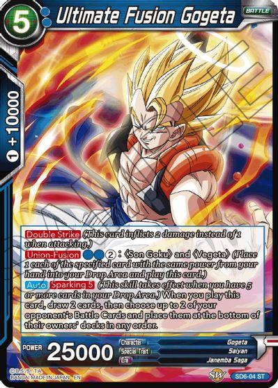 Ultimate Fusion Gogeta (Reprint) (SD6-04) [Battle Evolution Booster] - POKÉ JEUX