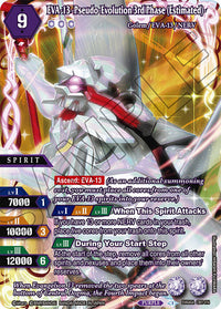 EVA-13 -Pseudo-Evolution 3rd Phase (Estimated)- (EVASAGA) (CB01-014) [Collaboration Booster 01: Halo of Awakening]