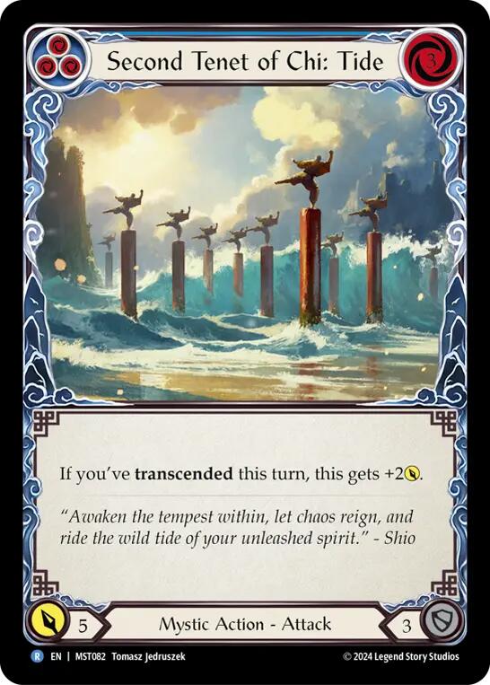 Second Tenet of Chi: Tide [MST082] (Part the Mistveil)  Rainbow Foil