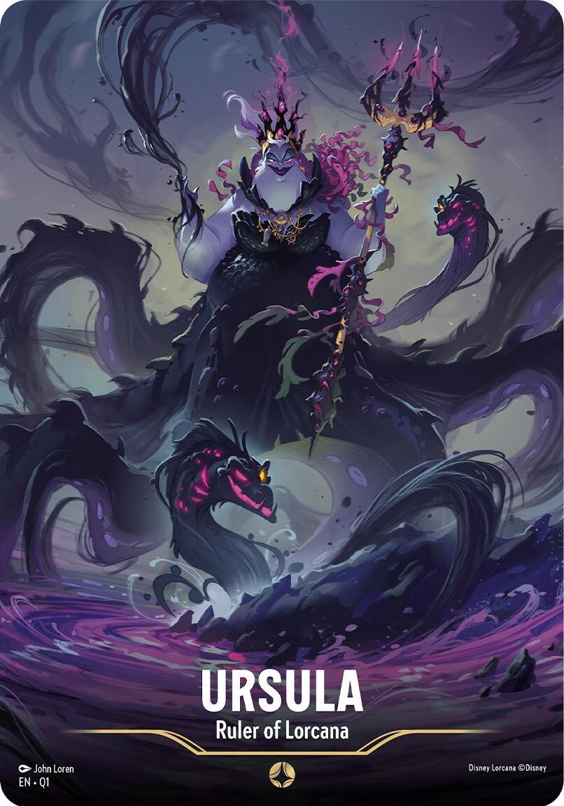 Ursula - Ruler of Lorcana (Oversized) [Illumineer's Quest: Deep Trouble] - POKÉ JEUX