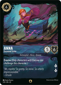 Anna - Ensnared Sister (1/31) [Illumineer's Quest: Deep Trouble] - POKÉ JEUX