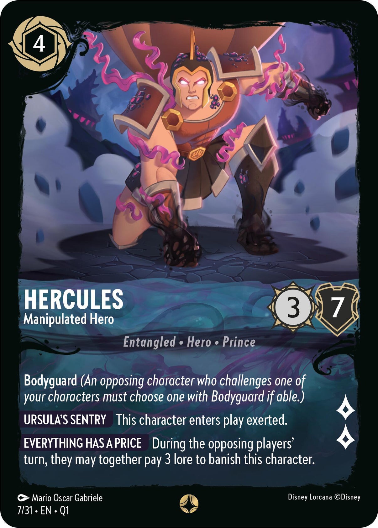 Hercules - Manipulated Hero (7/31) [Illumineer's Quest: Deep Trouble] - POKÉ JEUX