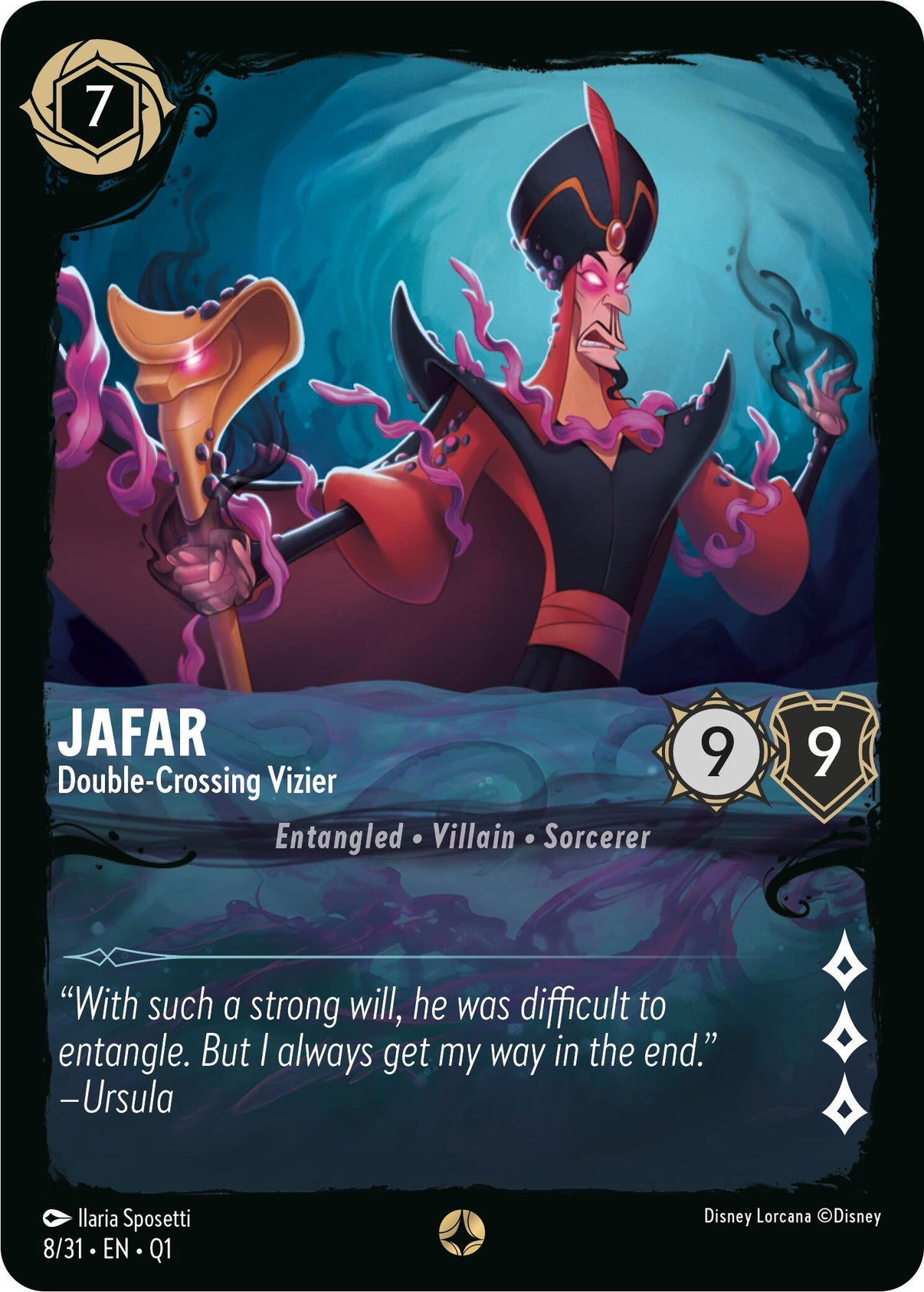 Jafar - Double-Crossing Vizier (8/31) [Illumineer's Quest: Deep Trouble] - POKÉ JEUX