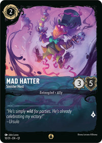 Mad Hatter - Sinister Host (10/31) [Illumineer's Quest: Deep Trouble] - POKÉ JEUX