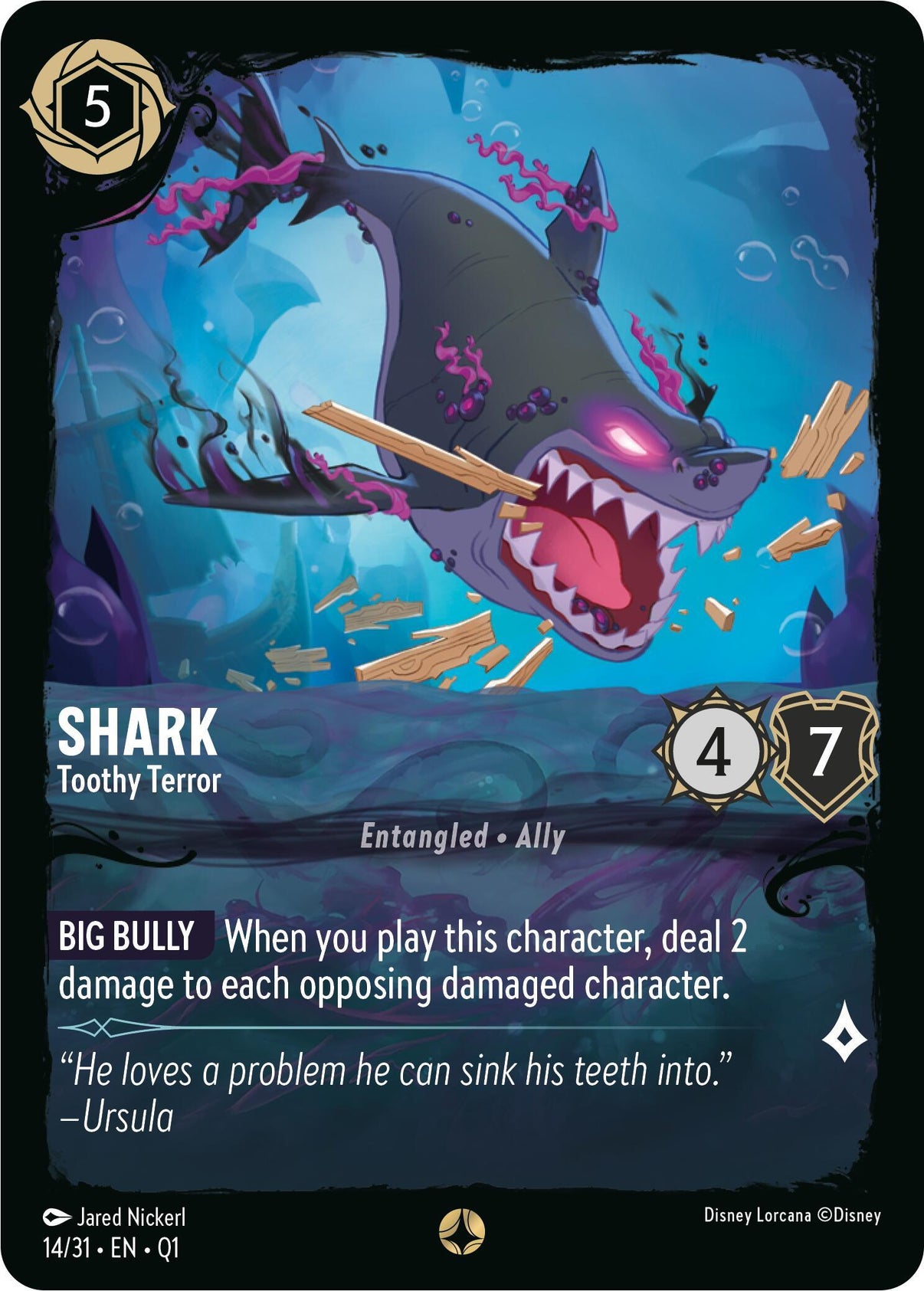 Shark - Toothy Terror (14/31) [Illumineer's Quest: Deep Trouble] - POKÉ JEUX