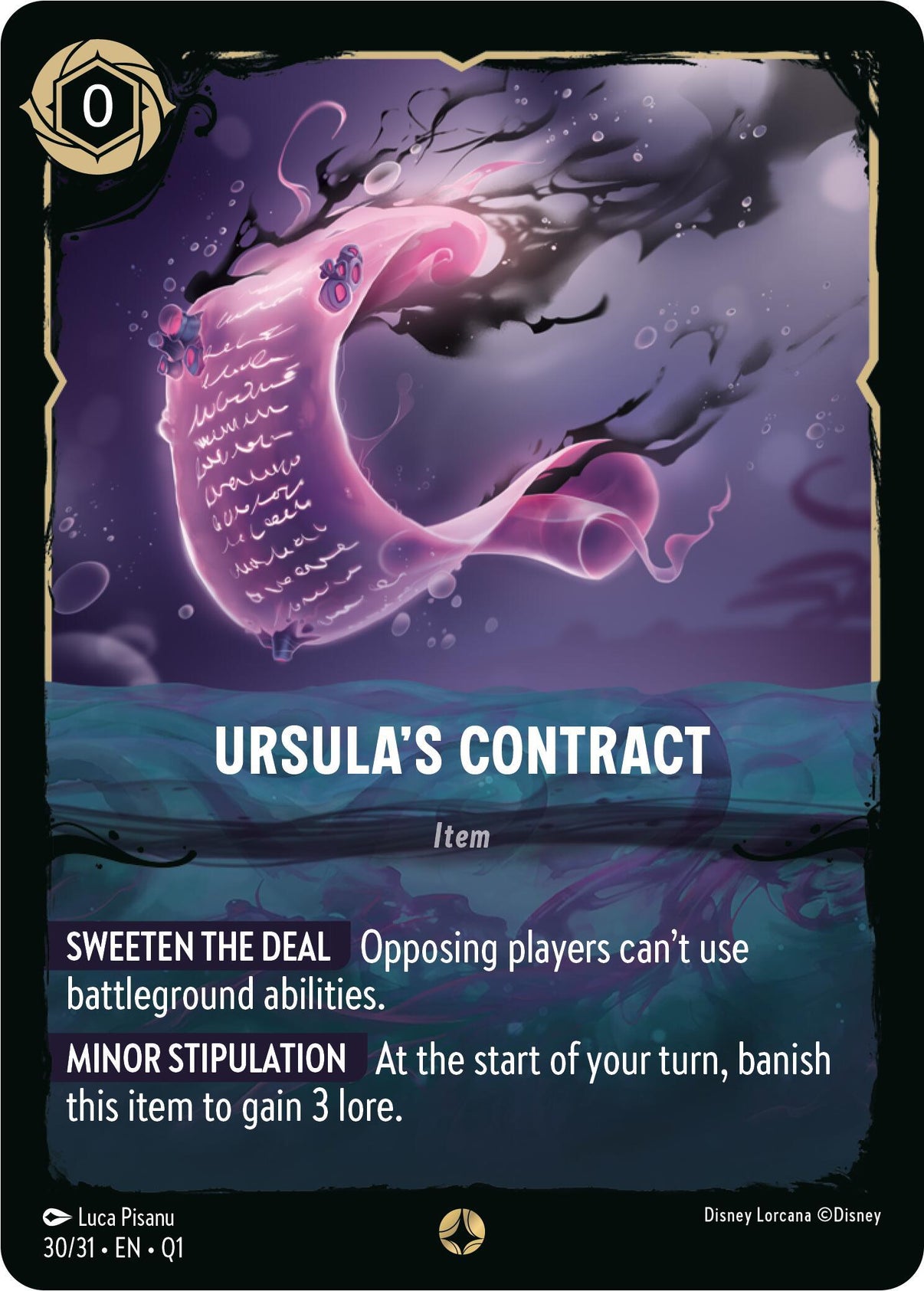 Ursula's Contract (30/31) [Illumineer's Quest: Deep Trouble] - POKÉ JEUX