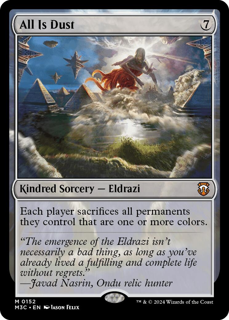 All Is Dust [Modern Horizons 3 Commander]