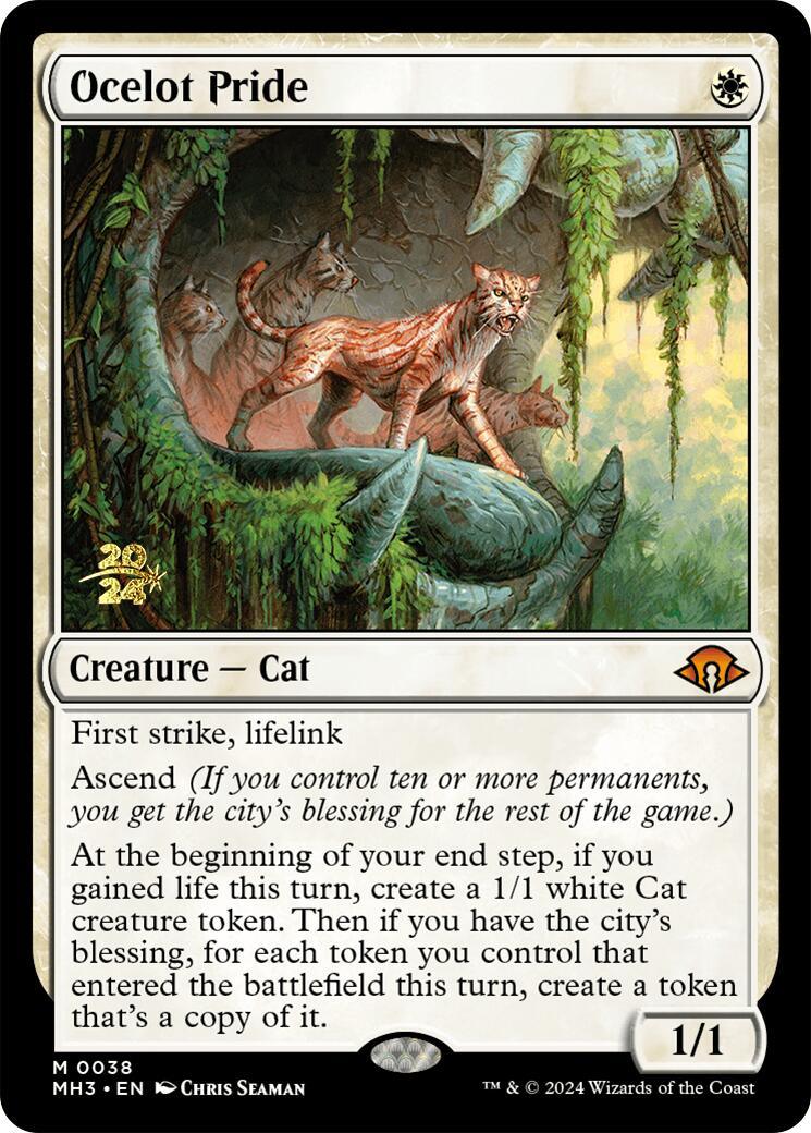 Ocelot Pride [Modern Horizons 3 Prerelease Promos] - POKÉ JEUX