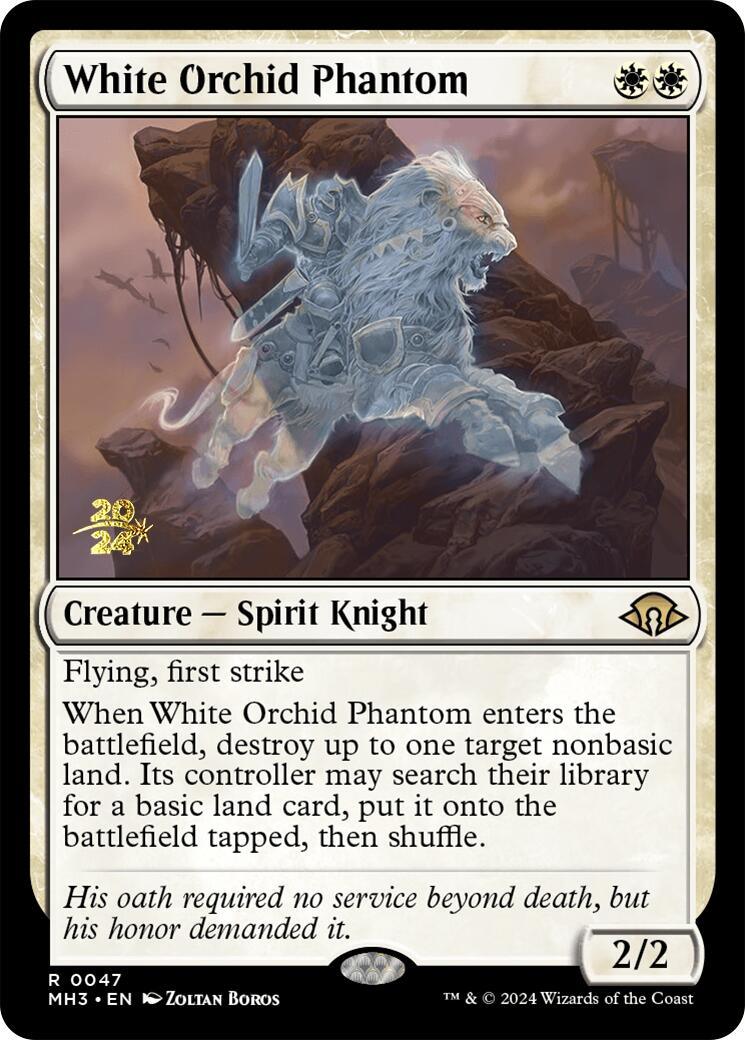 White Orchid Phantom [Modern Horizons 3 Prerelease Promos] - POKÉ JEUX