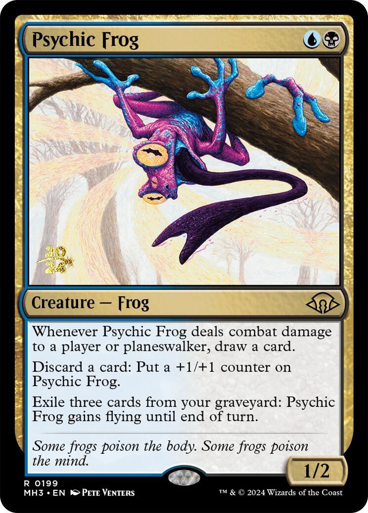 Psychic Frog [Modern Horizons 3 Prerelease Promos] - POKÉ JEUX