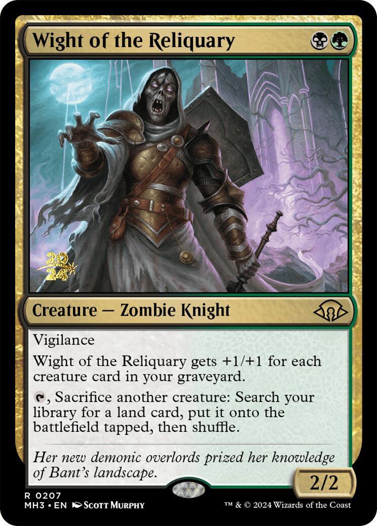 Wight of the Reliquary [Modern Horizons 3 Prerelease Promos] - POKÉ JEUX