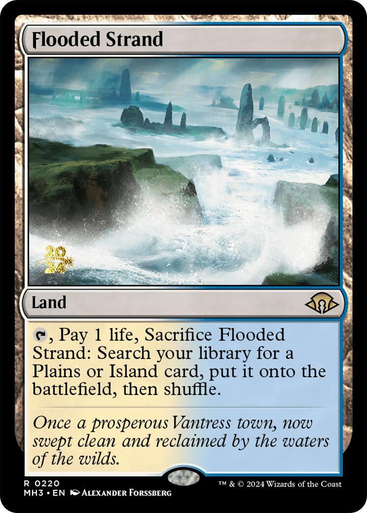 Flooded Strand [Modern Horizons 3 Prerelease Promos] - POKÉ JEUX