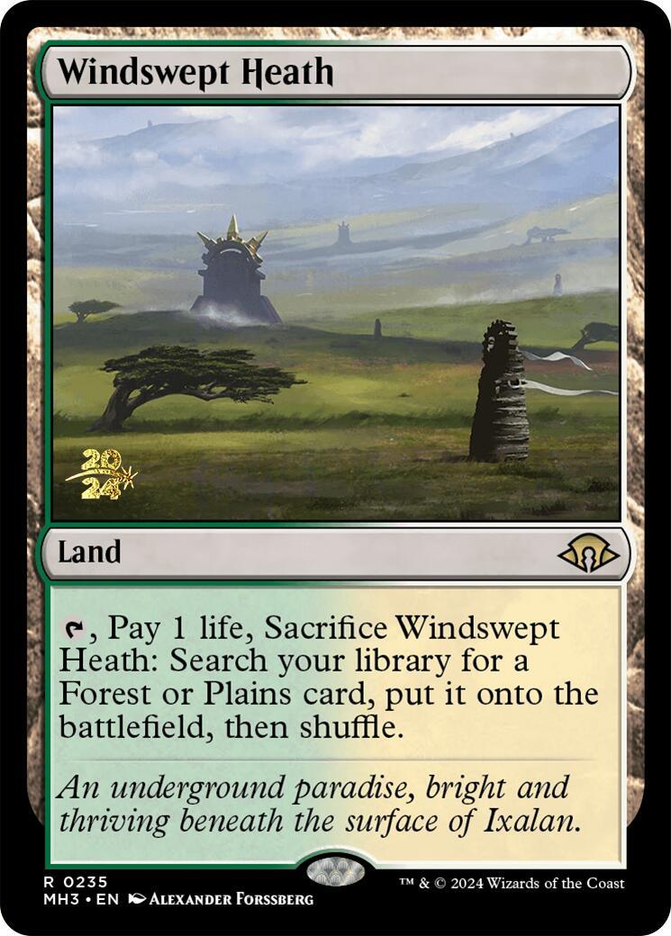 Windswept Heath [Modern Horizons 3 Prerelease Promos] - POKÉ JEUX