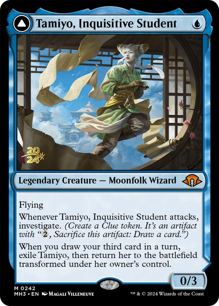 Tamiyo, Inquisitive Student [Modern Horizons 3 Prerelease Promos] - POKÉ JEUX