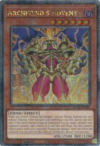 Archfiend's Advent (Quarter Century Secret Rare) [BLTR-EN046] Quarter Century Secret Rare