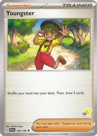 Youngster (198/198) (Pikachu Stamp #59) [Battle Academy 2024]