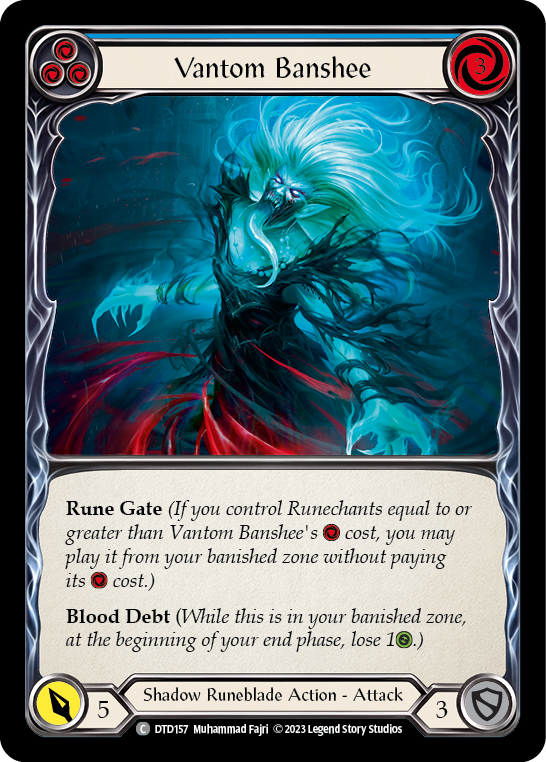 Vantom Banshee (Blue) [DTD157] (Dusk Till Dawn)