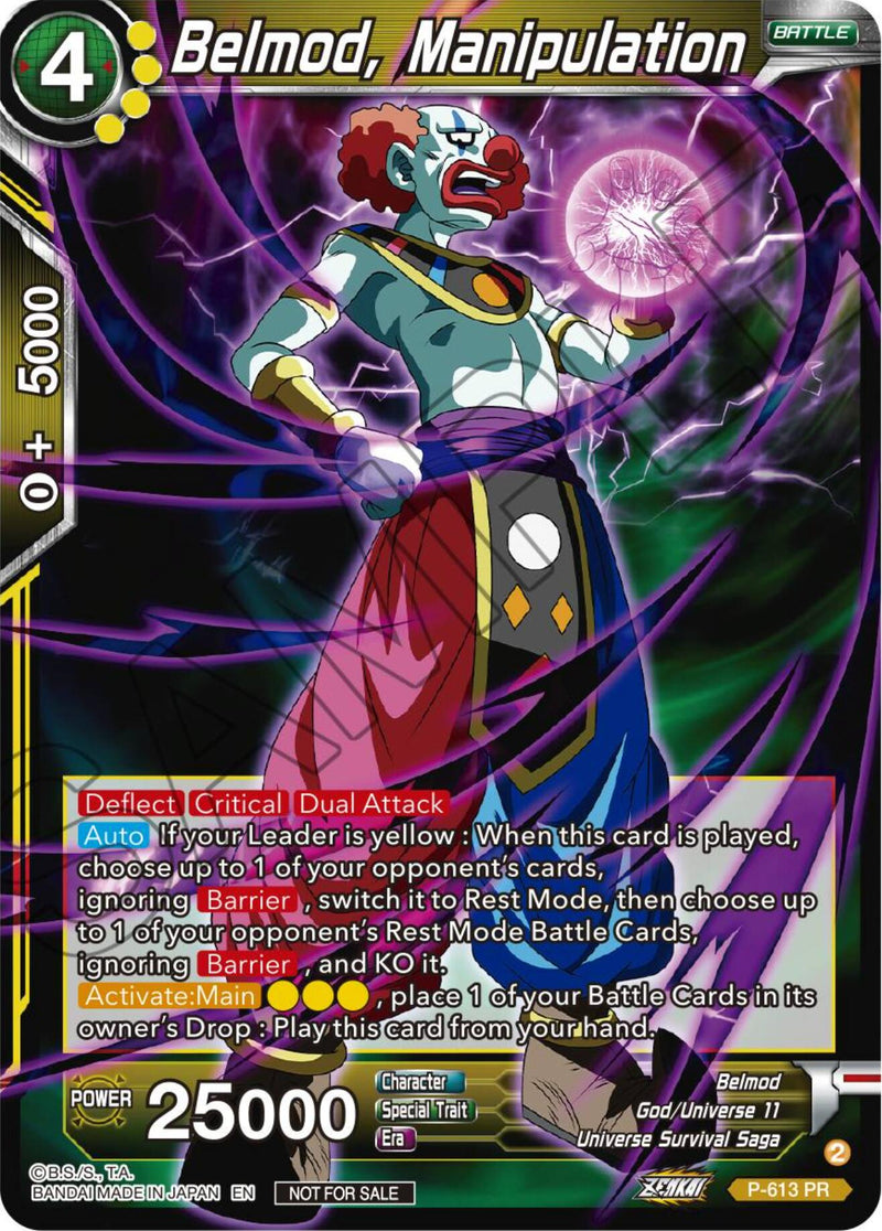 Belmod, Manipulation (Tournament Pack Vol. 8) (P-613) [Promotion Cards]