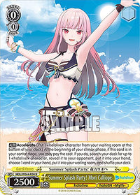 Summer Splash Party! Mori Calliope (HOL/WE44-E04 N) [hololive production Summer Collection Premium Booster]