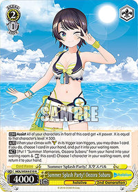 Summer Splash Party! Oozora Subaru (HOL/WE44-E10 N) [hololive production Summer Collection Premium Booster]