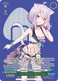 Summer Splash Party! Nekomata Okayu (HOL/WE44-E15SP SP) [hololive production Summer Collection Premium Booster]