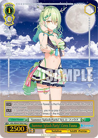 Summer Splash Party! Ceres Fauna (HOL/WE44-E18HLP HLP) [hololive production Summer Collection Premium Booster]