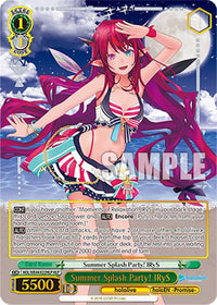 Summer Splash Party! IRyS (HOL/WE44-E22HLP HLP) [hololive production Summer Collection Premium Booster]