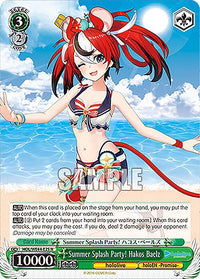 Summer Splash Party! Hakos Baelz (HOL/WE44-E25 N) [hololive production Summer Collection Premium Booster]