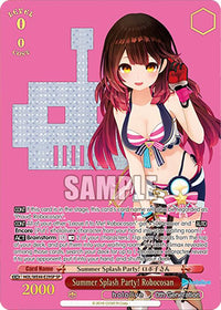 Summer Splash Party! Robocosan (HOL/WE44-E29SP SP) [hololive production Summer Collection Premium Booster]