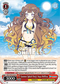 Summer Splash Party! Anya Melfissa (HOL/WE44-E32 N) [hololive production Summer Collection Premium Booster]