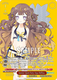 Summer Splash Party! Anya Melfissa (HOL/WE44-E32SP SP) [hololive production Summer Collection Premium Booster]