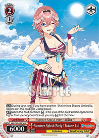 Summer Splash Party! Takane Lui (HOL/WE44-E36 N) [hololive production Summer Collection Premium Booster]