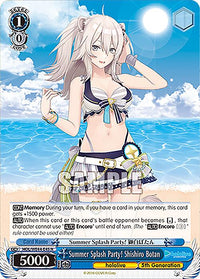 Summer Splash Party! Shishiro Botan (HOL/WE44-E45 N) [hololive production Summer Collection Premium Booster]