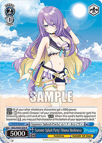 Summer Splash Party! Moona Hoshinova (HOL/WE44-E46 N) [hololive production Summer Collection Premium Booster]