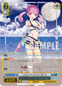 Summer Splash Party! Minato Aqua (HOL/WE44-E48HLP HLP) [hololive production Summer Collection Premium Booster]