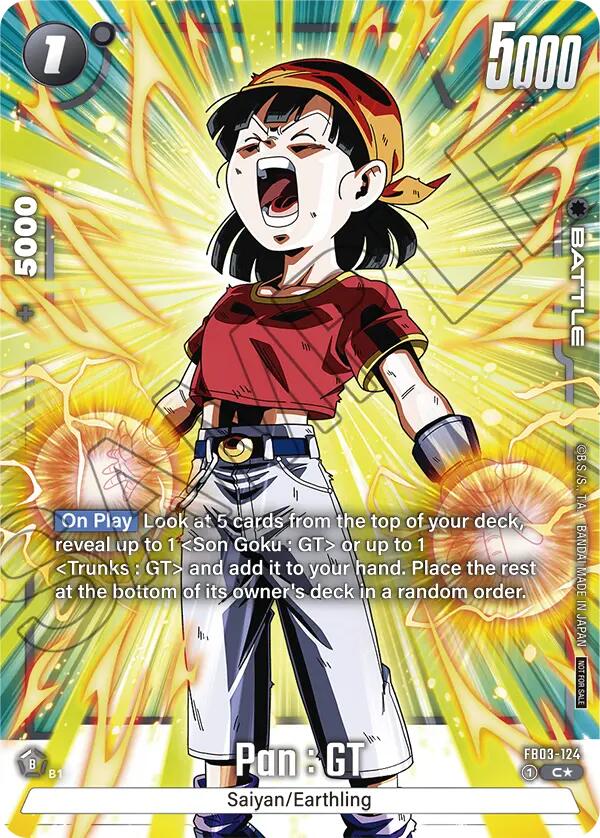 Pan : GT (FB03-124) (Tournament Pack -Winner- 03) [Fusion World Tournament Cards]