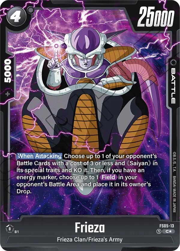 Frieza (Bonus Pack Alternate Art) [Starter Deck: Bardock]