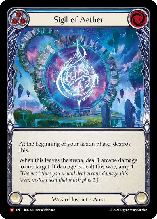 Sigil of Aether (Marvel) [ROS168] (Rosetta)  Cold Foil